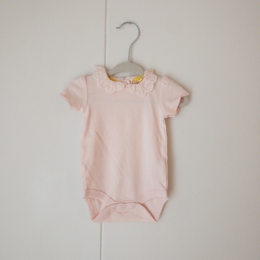 NWT Boden Detailed Collared Bodysuit, 0-3m